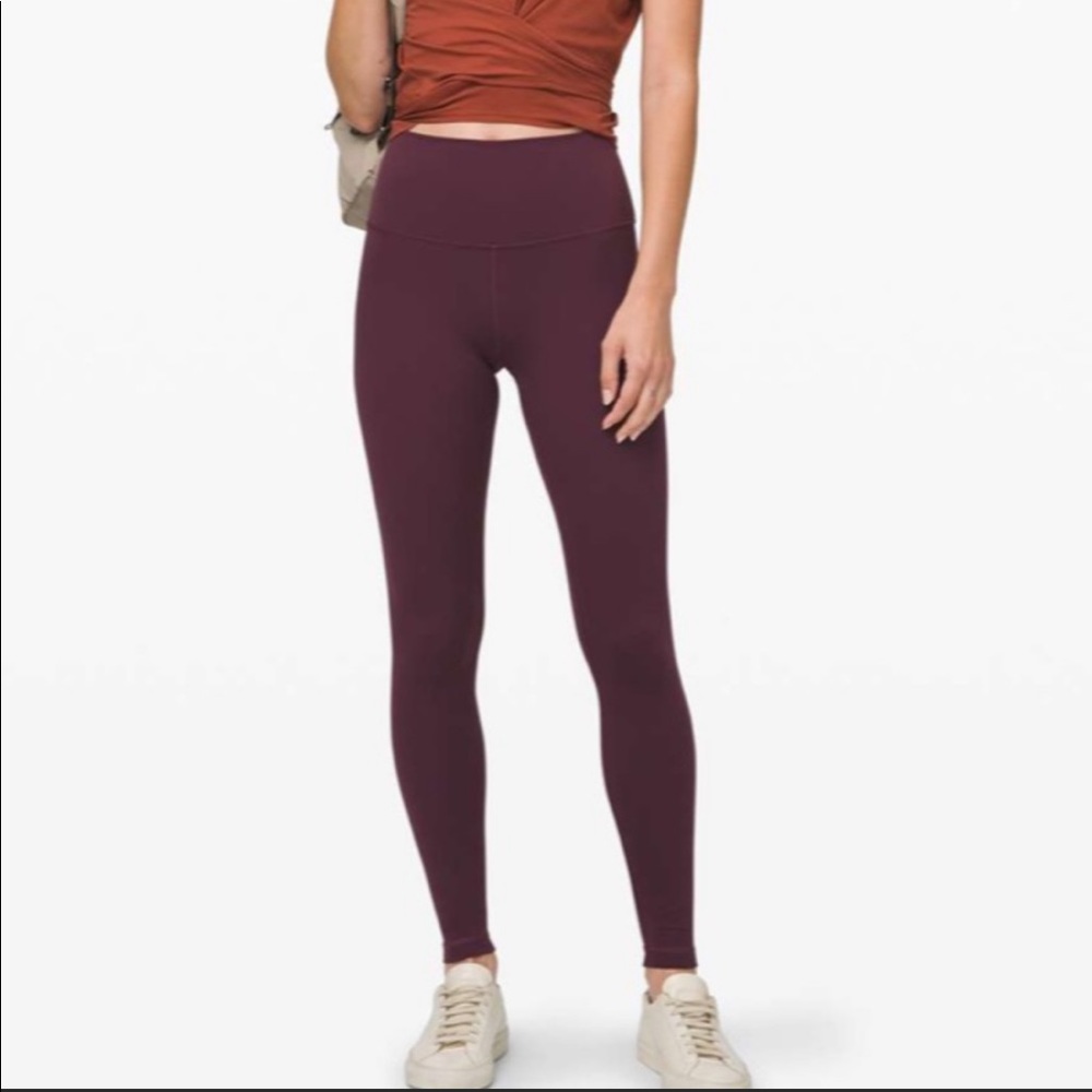 Lululemon Wunder Under Super High-Rise Tight *Full-On Luxtreme 28" Arctic Plum